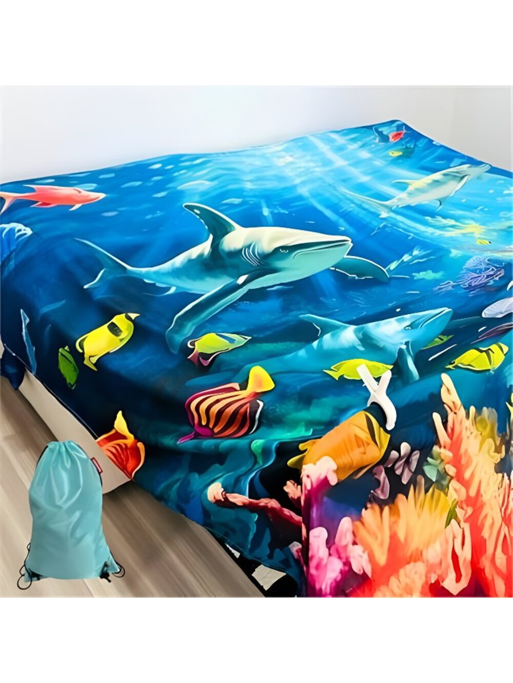Magic Fort Building Kit for Kids - Large Lightweight Blanket Fort Making Kit